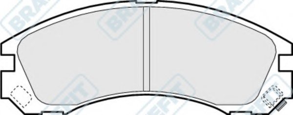 APEC braking PD3173 Brake Pad Set, disc brake